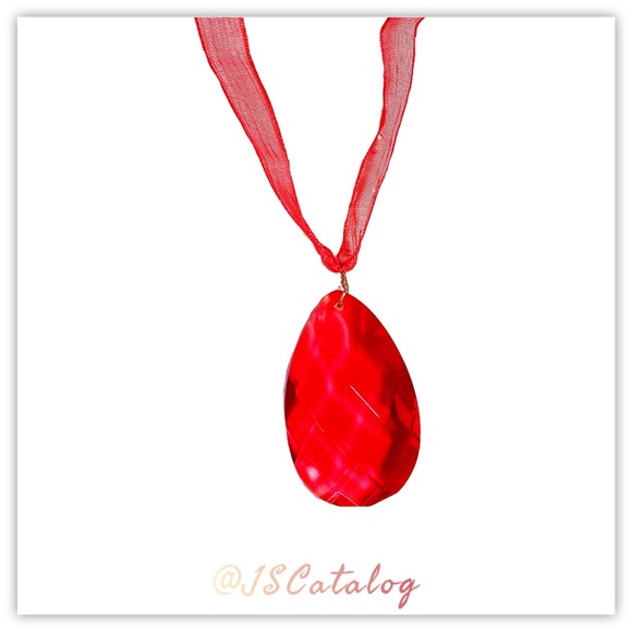 JSCatalog Jewelry - Gorgeous Red Crystal Chocker ♥️🎁